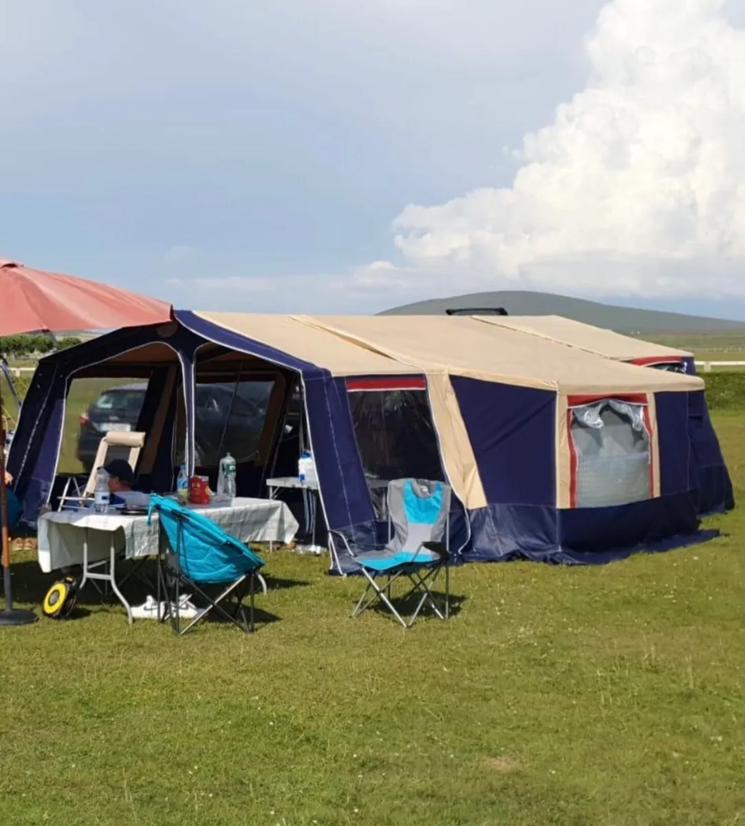 Tregano Trailer Tent - Well loved! - Image 1