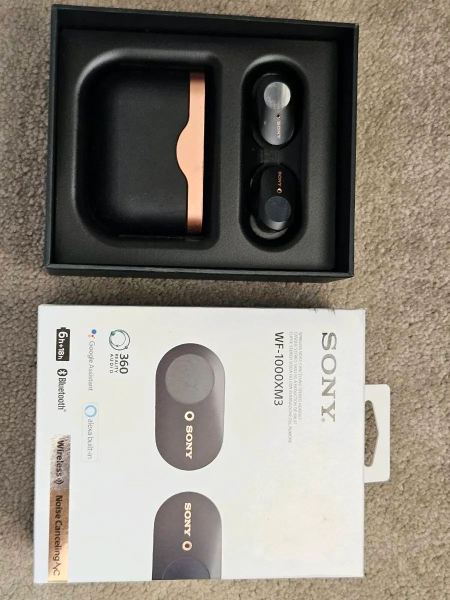 Sony noise cancelling headset