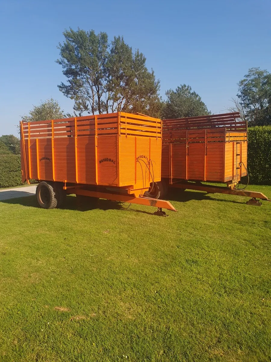 National silage trailers. - Image 2