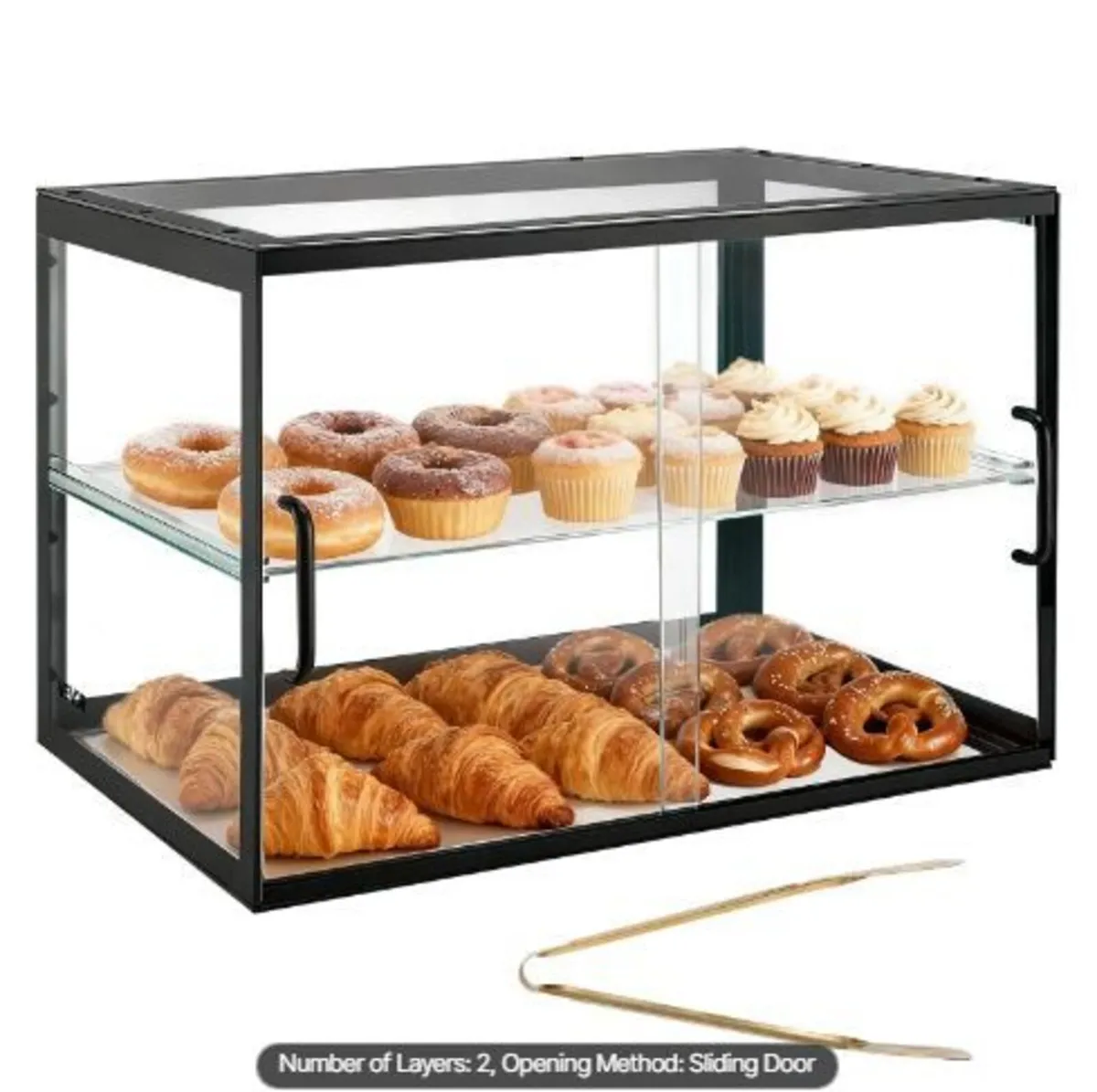Bakery Display Case, 2-Tier - Image 2