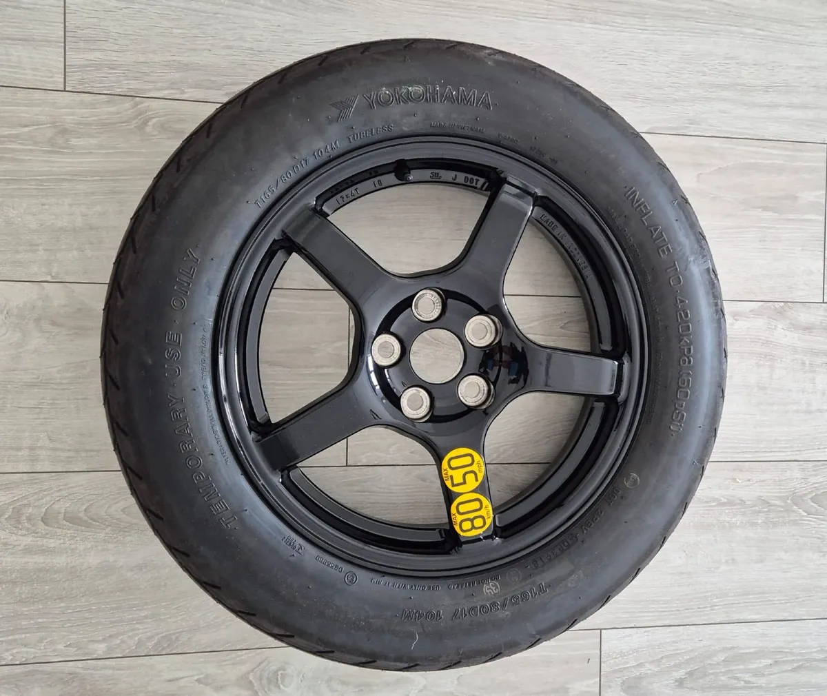 Official Space Saver Spare Wheel - Image 1