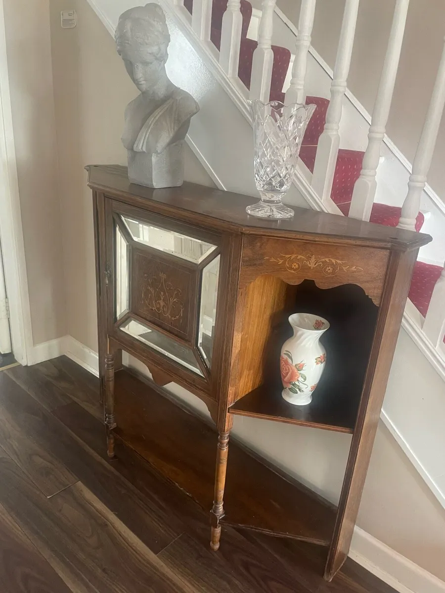Antique Display Cabinet - Image 1