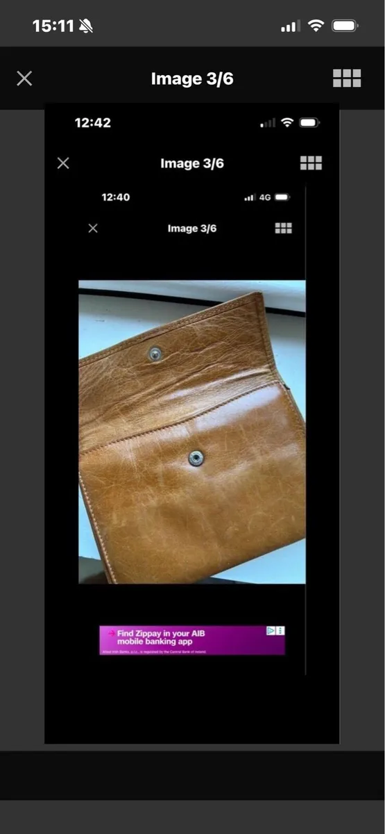 Quality Vintage Leather Wallet - Image 3