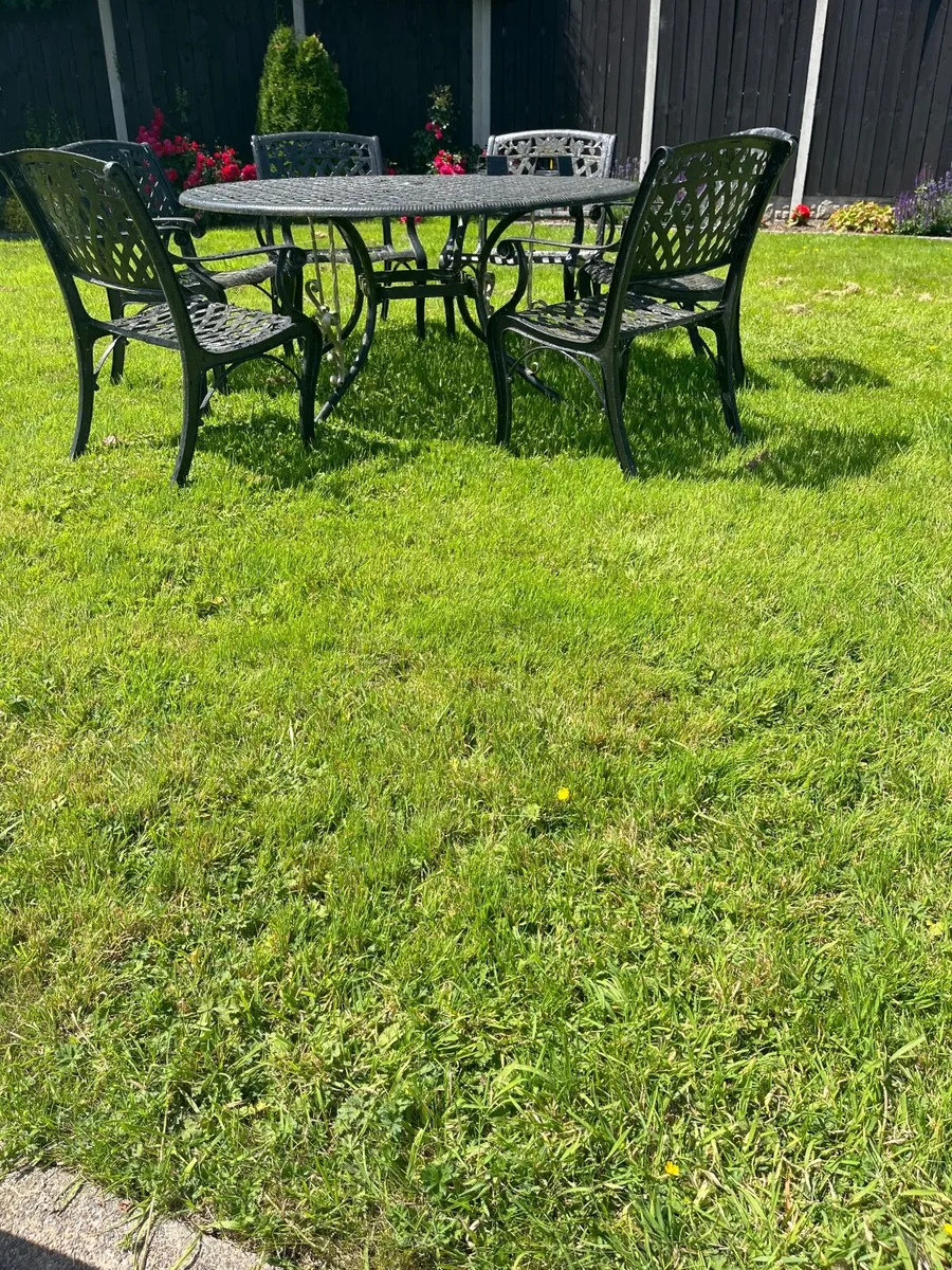 Outdoor Table and Chairs - Image 1