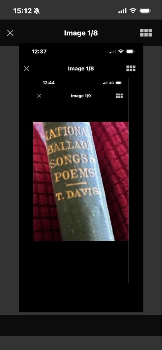 National Ballads  Songs & Poems- Thomas Davis - Image 2