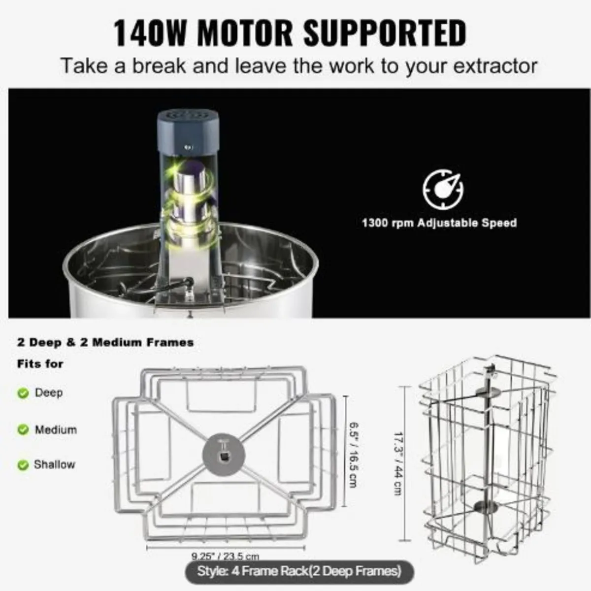 Electric Honey Extractor - Image 3