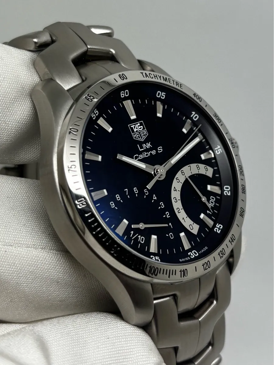 TAG Heuer Link Calibre S Chronograph Men's Watch - Image 1