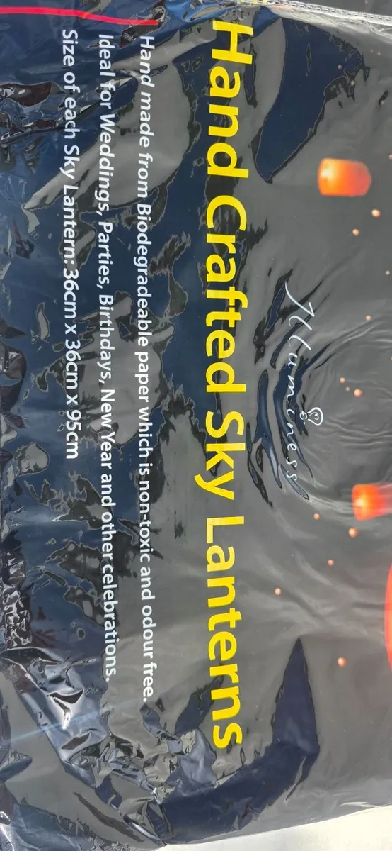 Hand crafted sky lanterns - Image 1