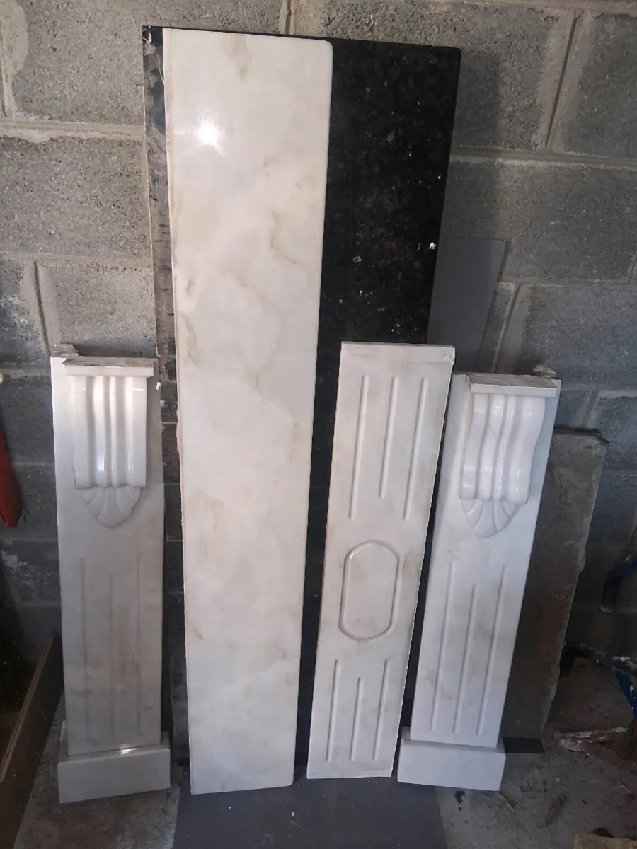 Marble fire place - Image 2