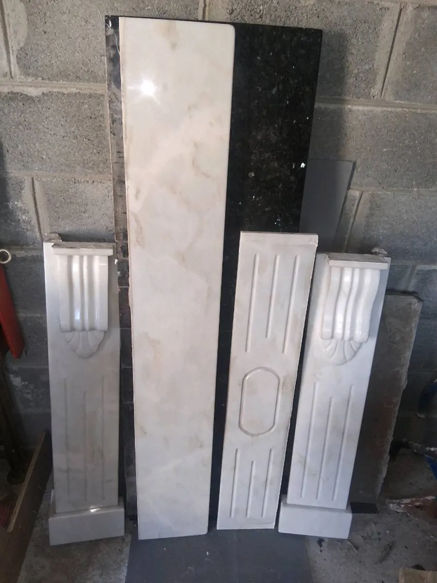 Marble fire place - Image 3