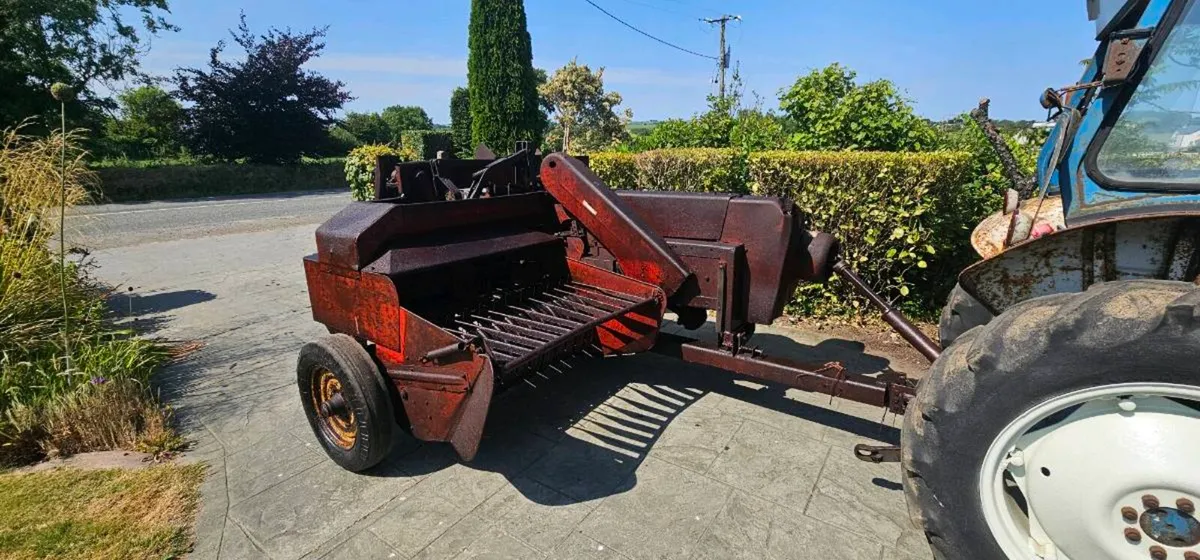 Massey ferguson small square baler for sale - Image 2