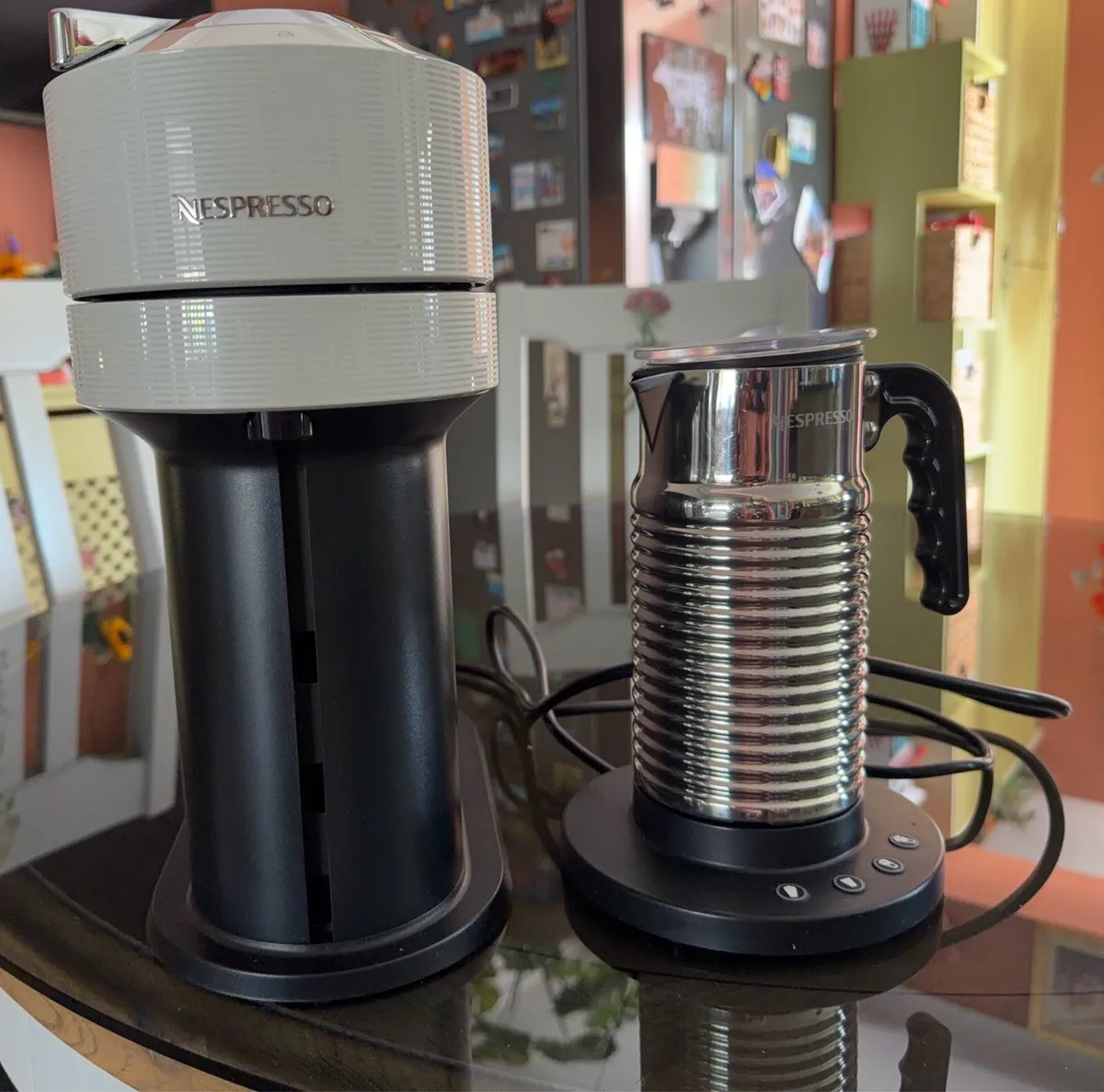 Nespresso Vurtuo Coffee Machine and Milk Frother F - Image 1