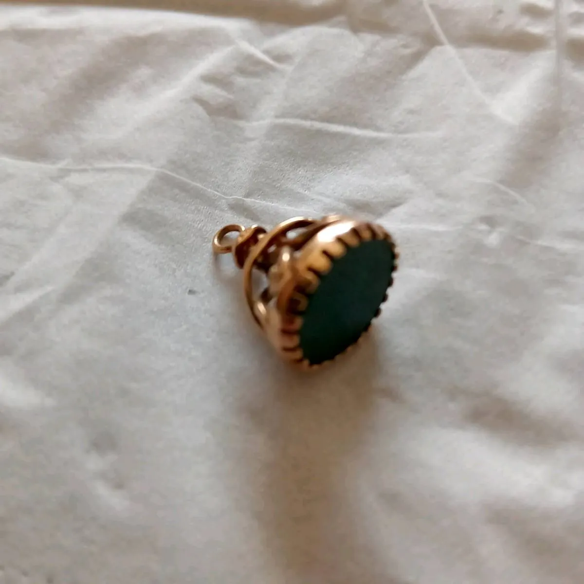Vintage 9ct gold watch fob