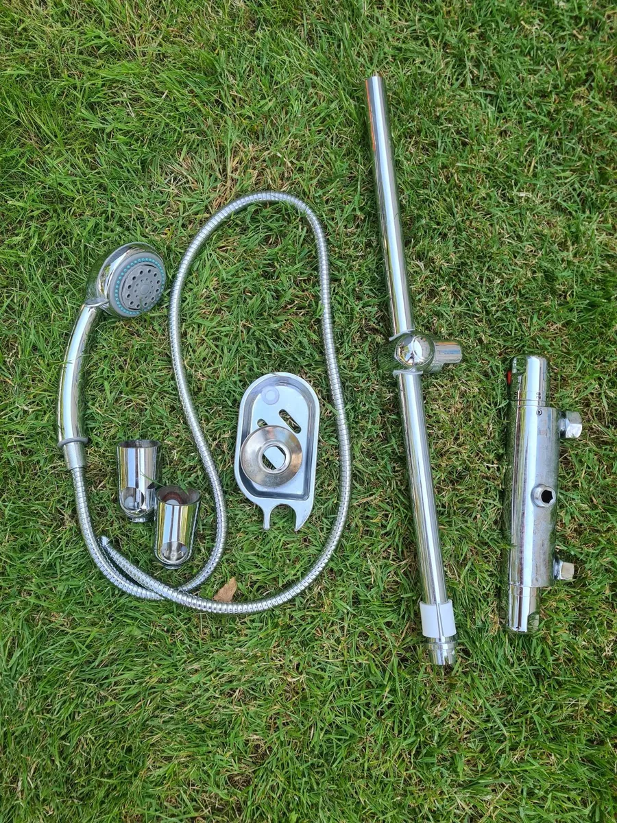 Triton Thermostatic Bar Mixer Shower Kit - Chrome