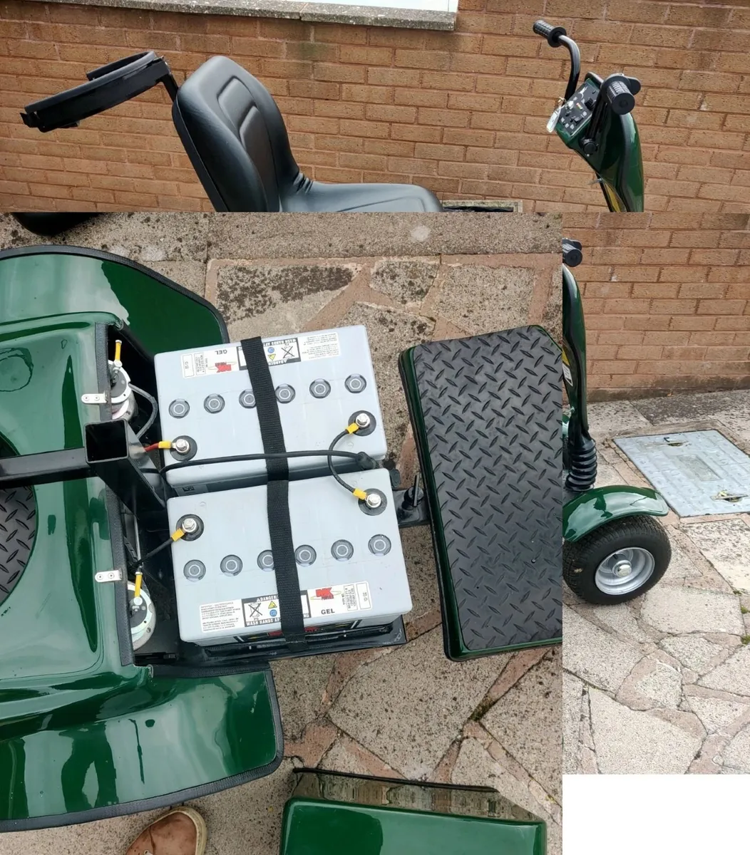 Golf Buggy - Grasshopper Cobra Green - Image 2