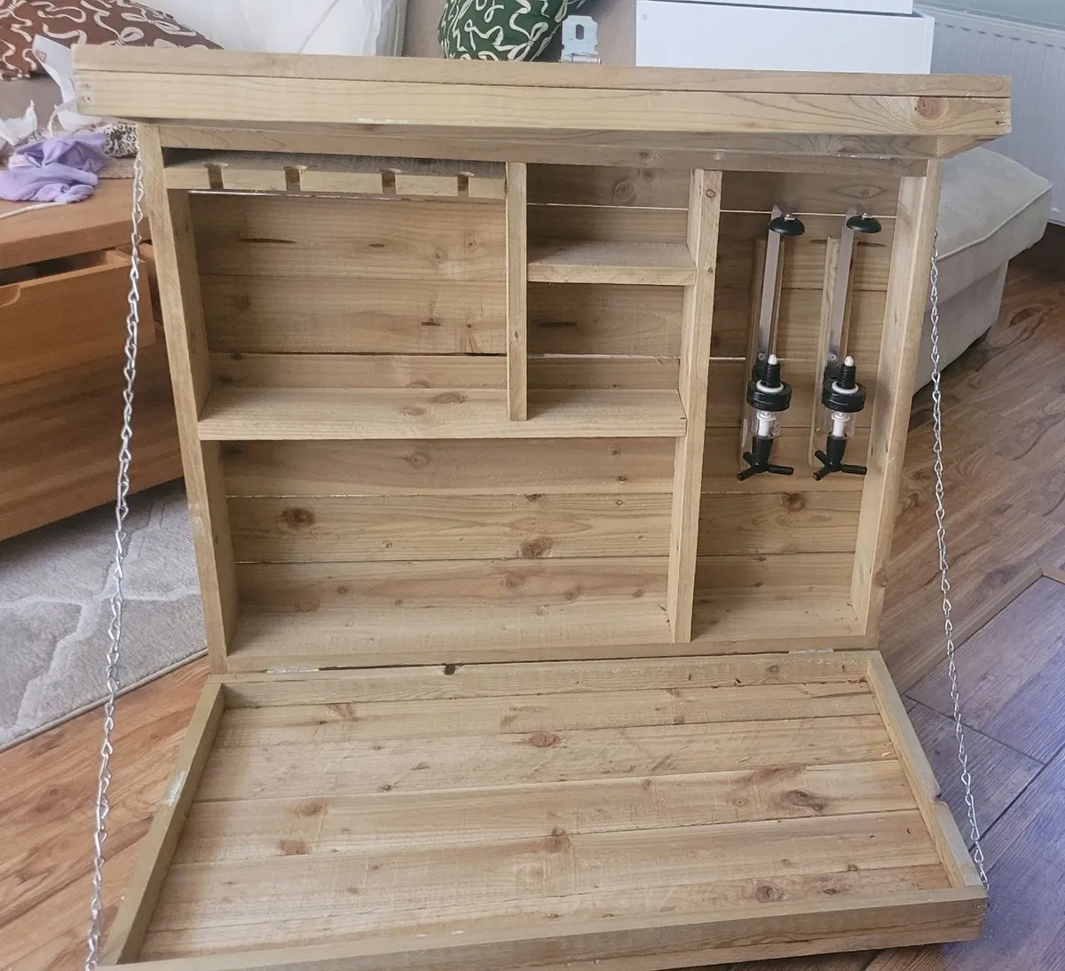 Wall mounted drop down bar - Image 2