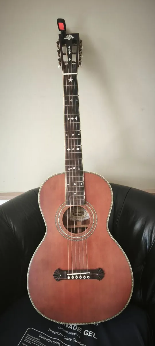 Washburn R314KK Spruce/Trembesi Parlor Guitar - Image 3
