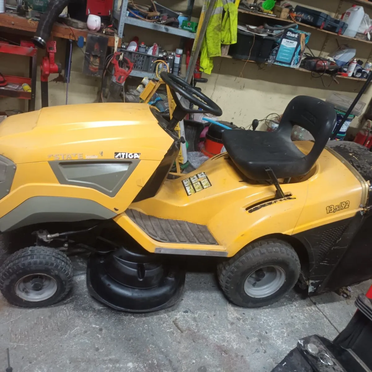 Ride on mower