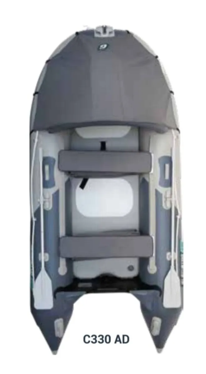 Inflatable 3.3 M PVC 5 person Boat - Image 2