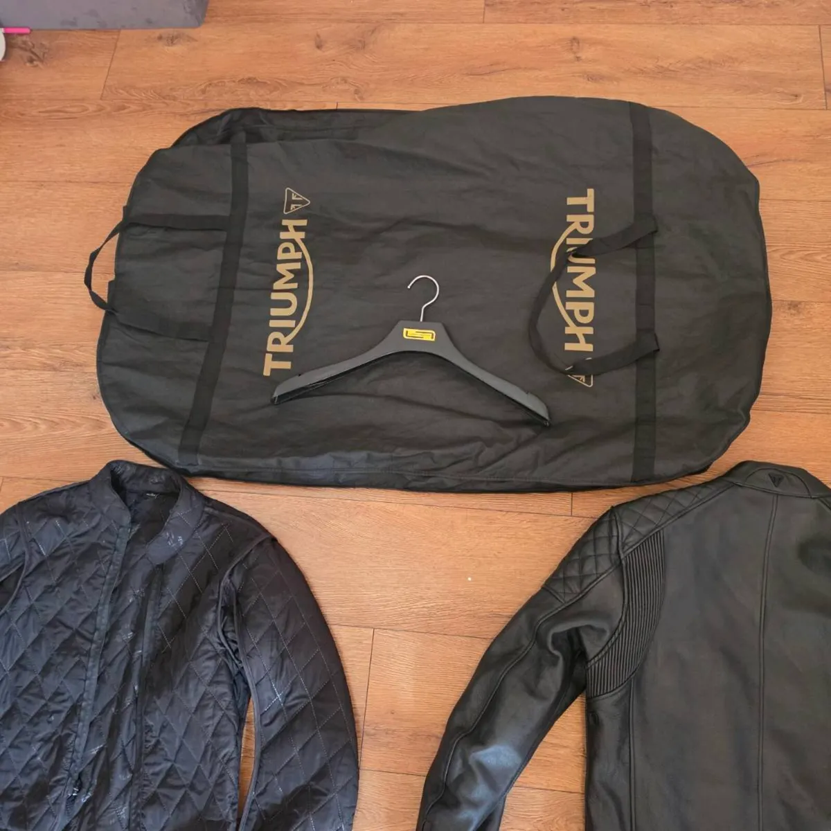 Triumph  Braddan leather motorcycle jacket - Image 4