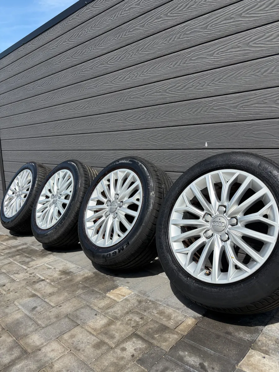 16” GENUINE AUDI A3 ALLOY WHEELS & TYRES - Image 1