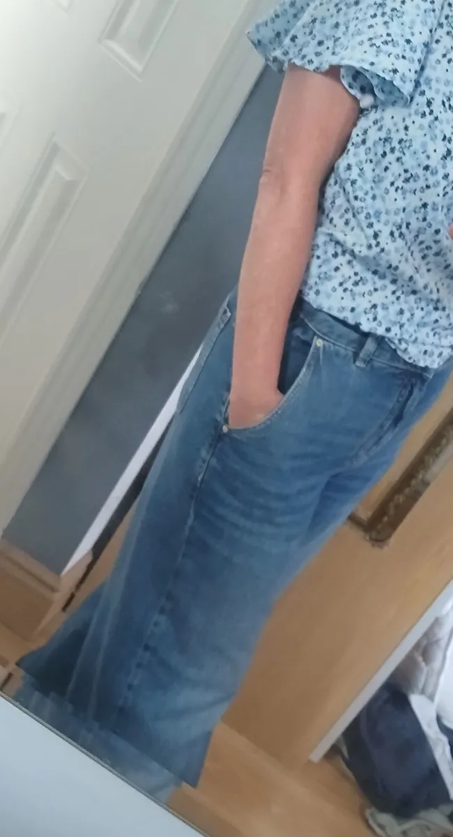 M&S high waisted wide leg jeans from Per Una - Image 1