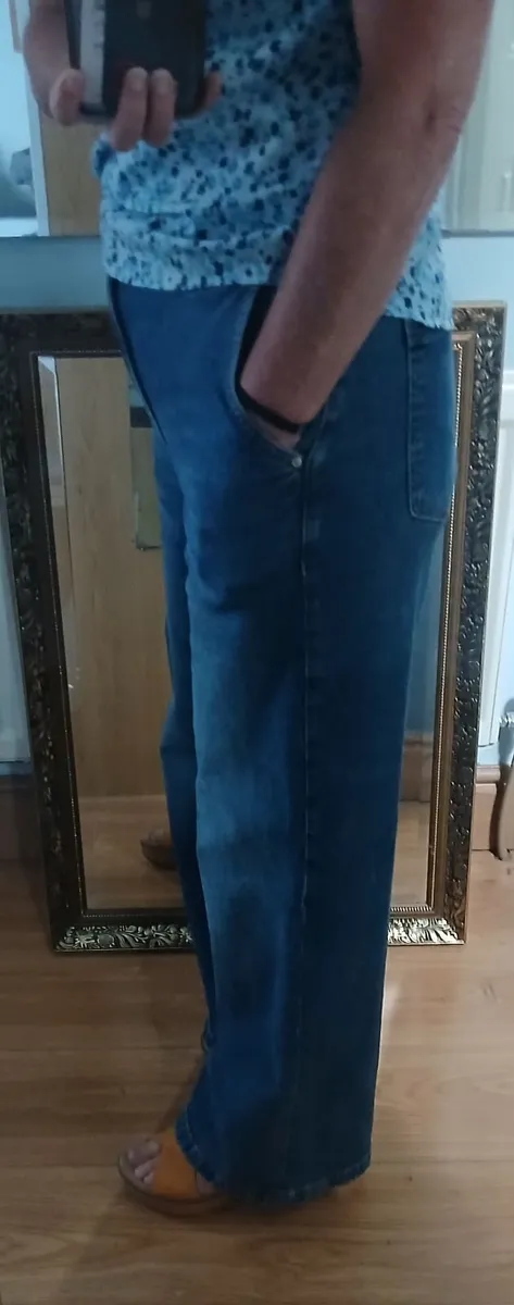 M&S high waisted wide leg jeans from Per Una - Image 2