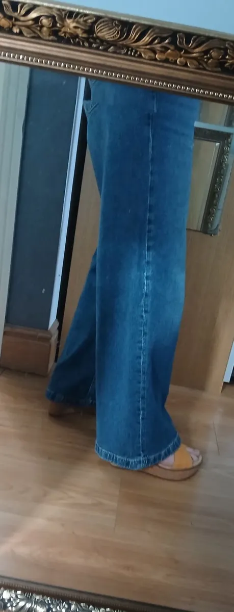 M&S high waisted wide leg jeans from Per Una - Image 4