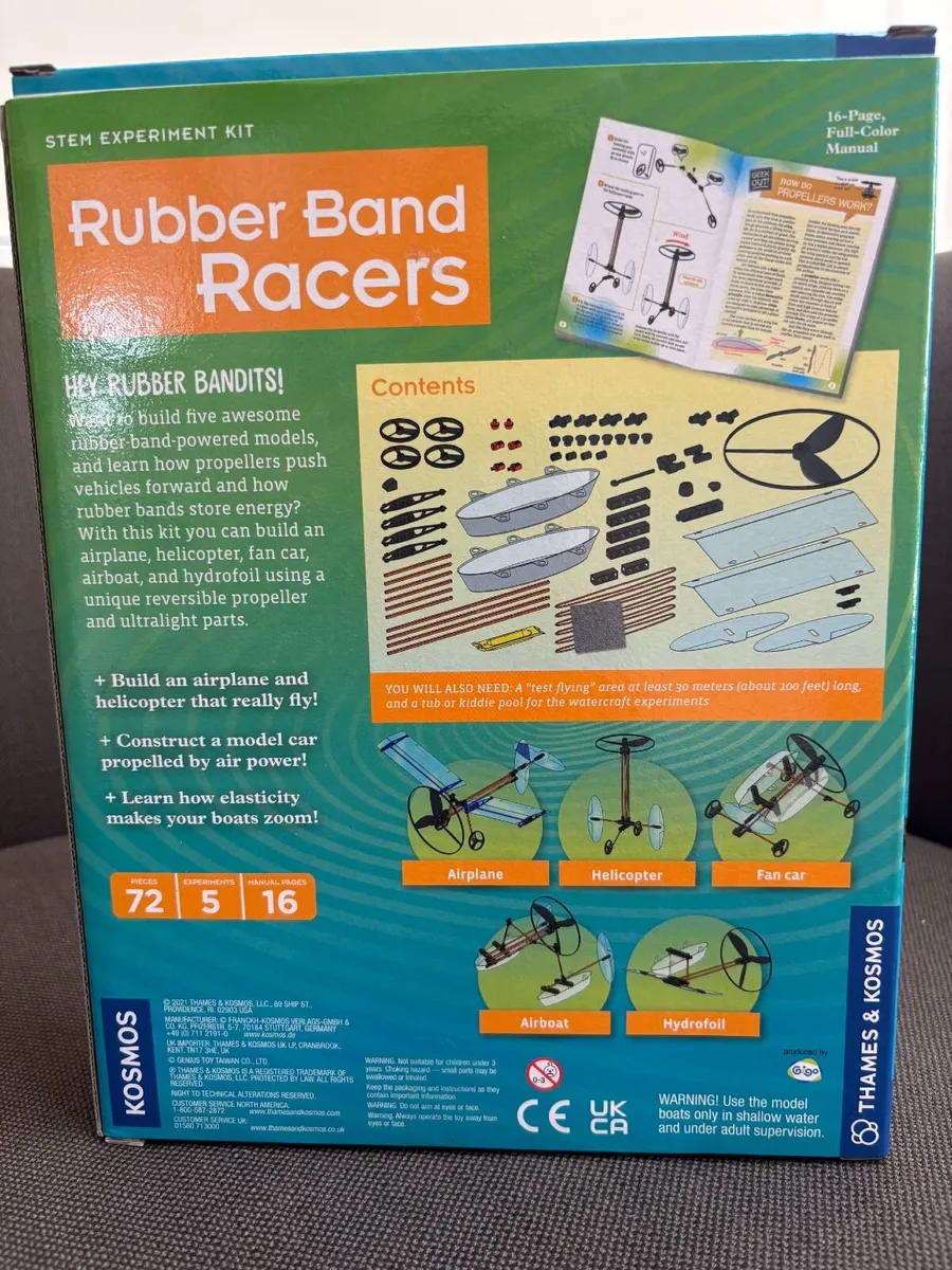 Rubber Band Model Kit - Image 3