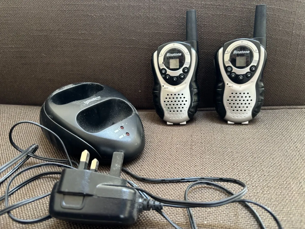 Binatone Rechargeable Walkie Talkies - Image 4