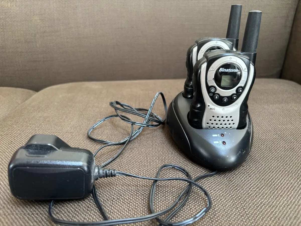 Binatone Rechargeable Walkie Talkies - Image 1