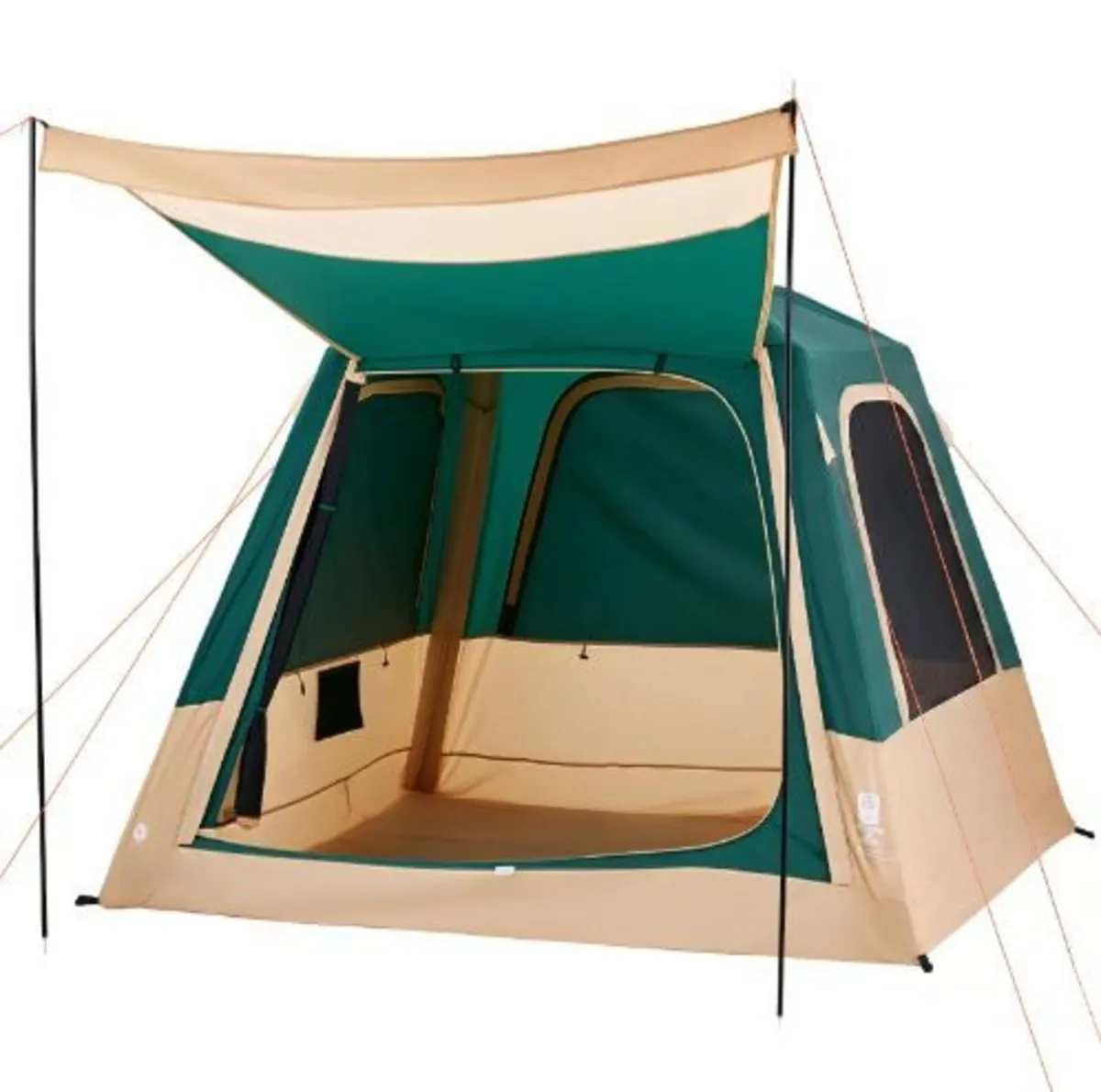 Camping Tent, 4 Person Inflatable Cabin - Image 1