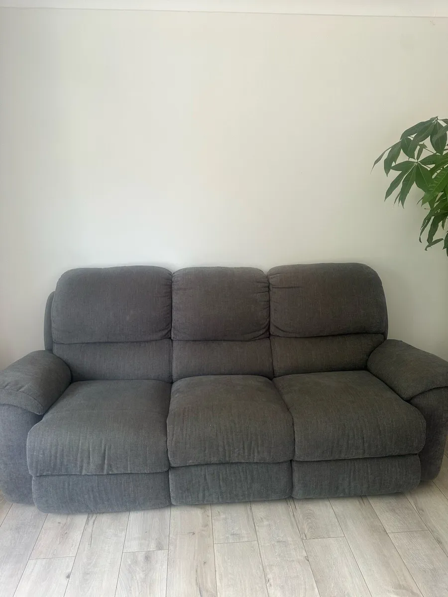 Triple & double recliner couches - Image 1