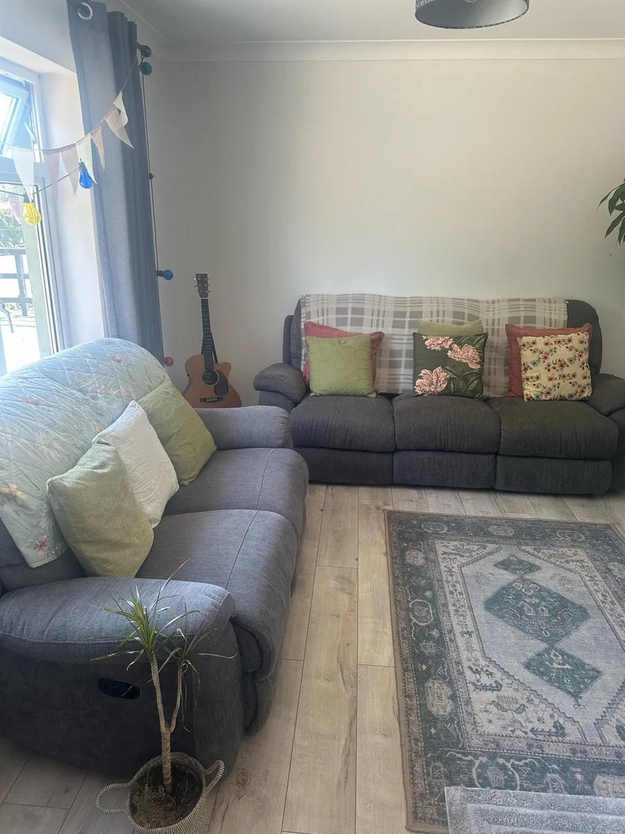 Triple & double recliner couches - Image 3