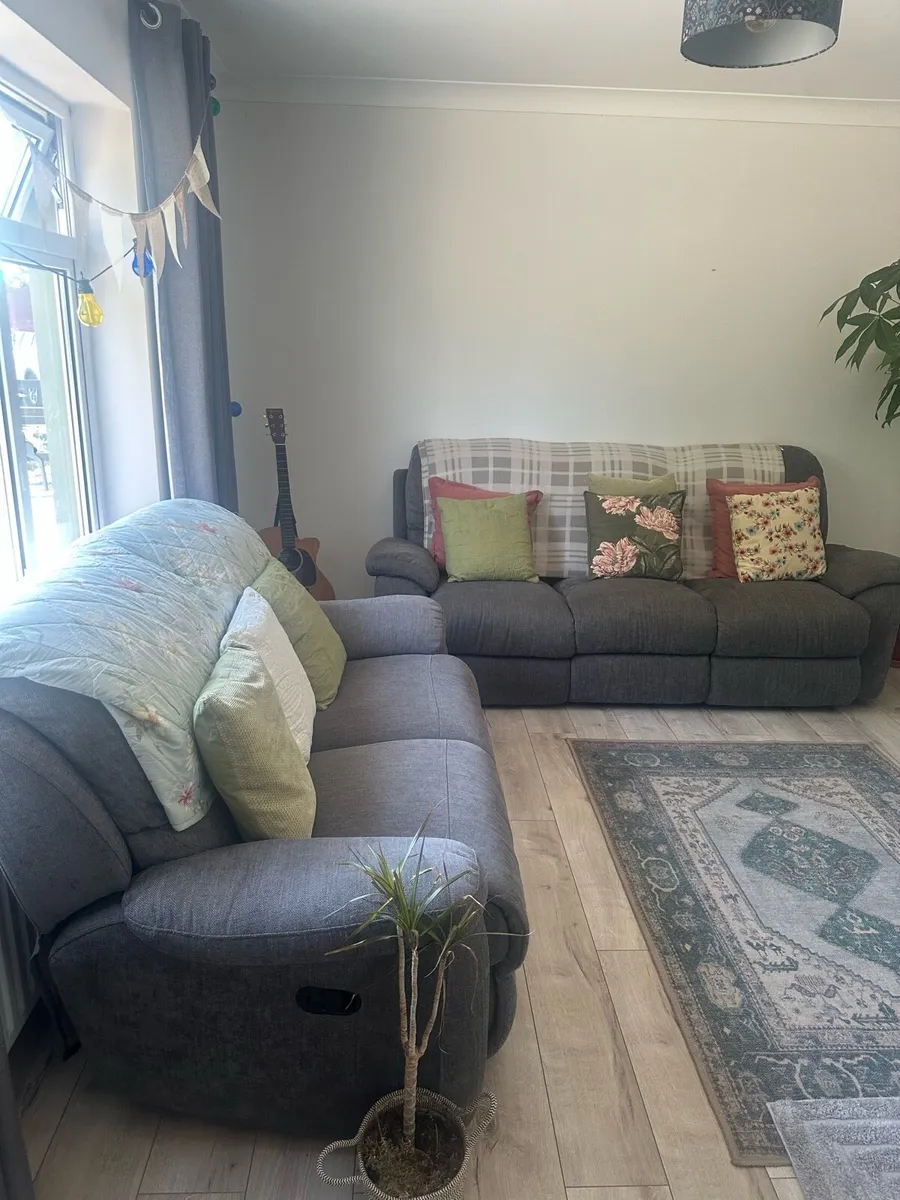Triple & double recliner couches - Image 4