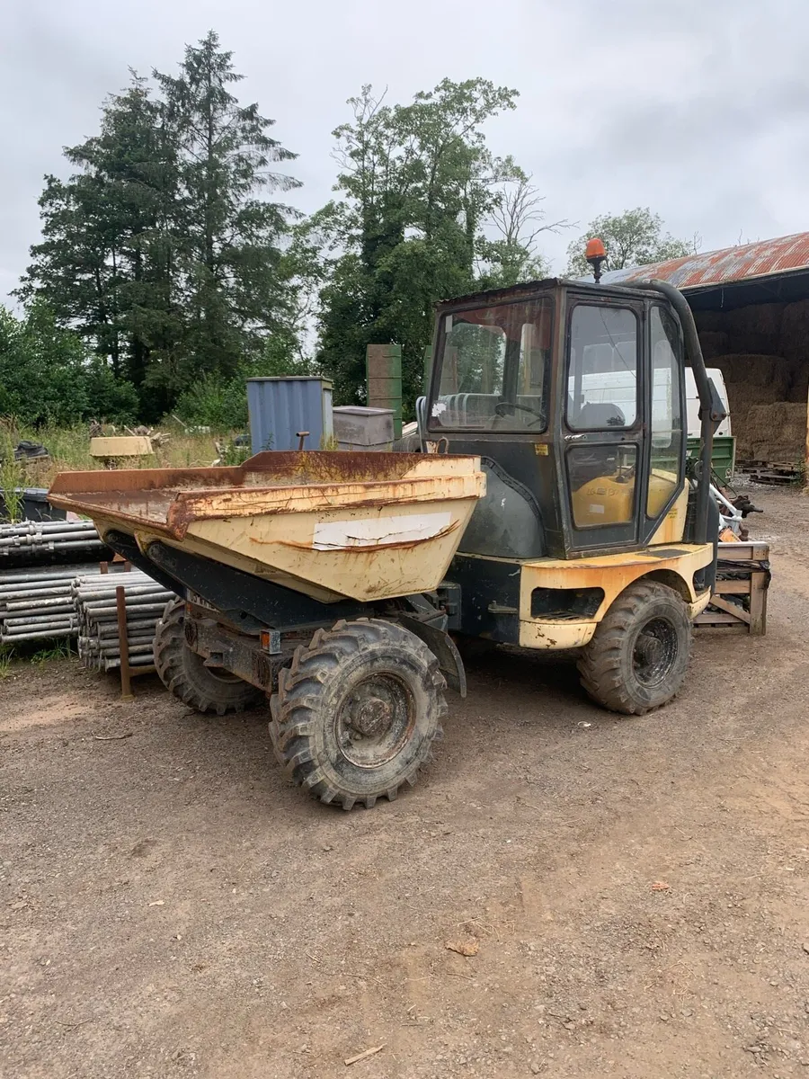 Wacker Neuson 3 ton Swivel Cab Dumper - Image 1