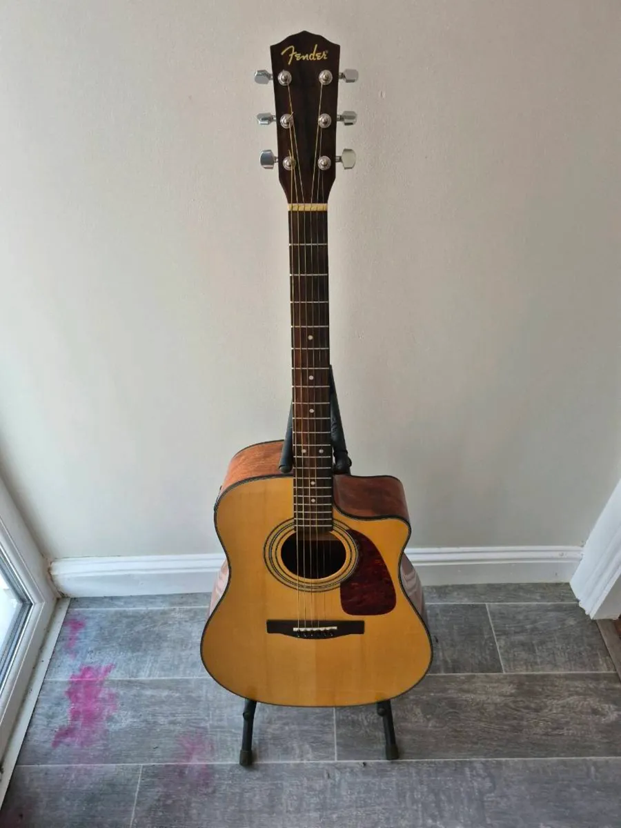 Fender CD-140SCE Electro-Acoustic Guitar - Image 1