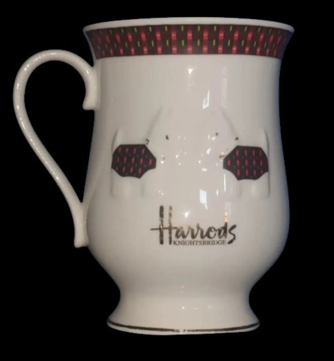 Unused Harrods Fine Bone China Scottie Dog Mug - Image 4