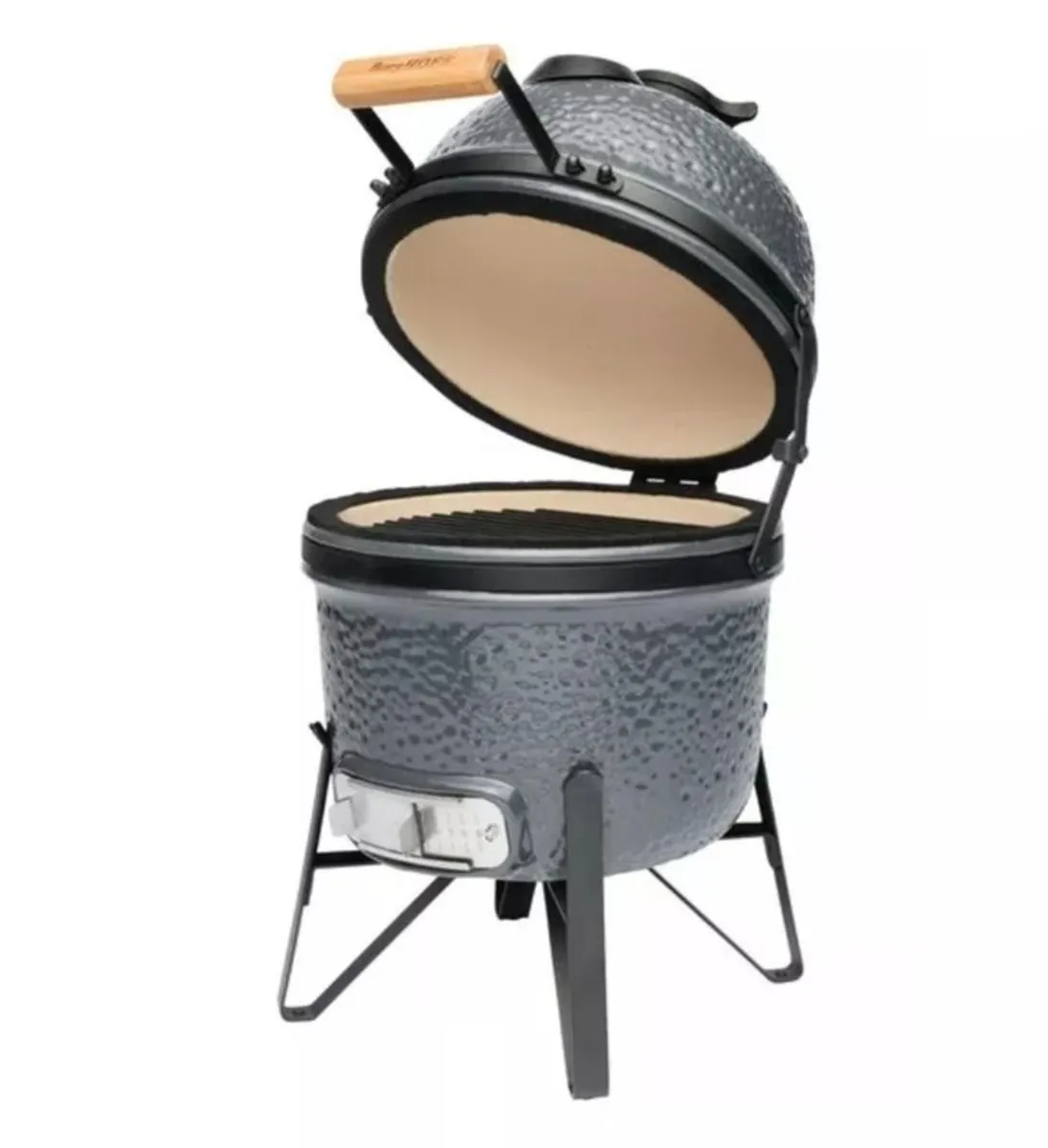 Berghoff Mini Ceramic BBQ Oven 13 Grey 2415703 - Image 4