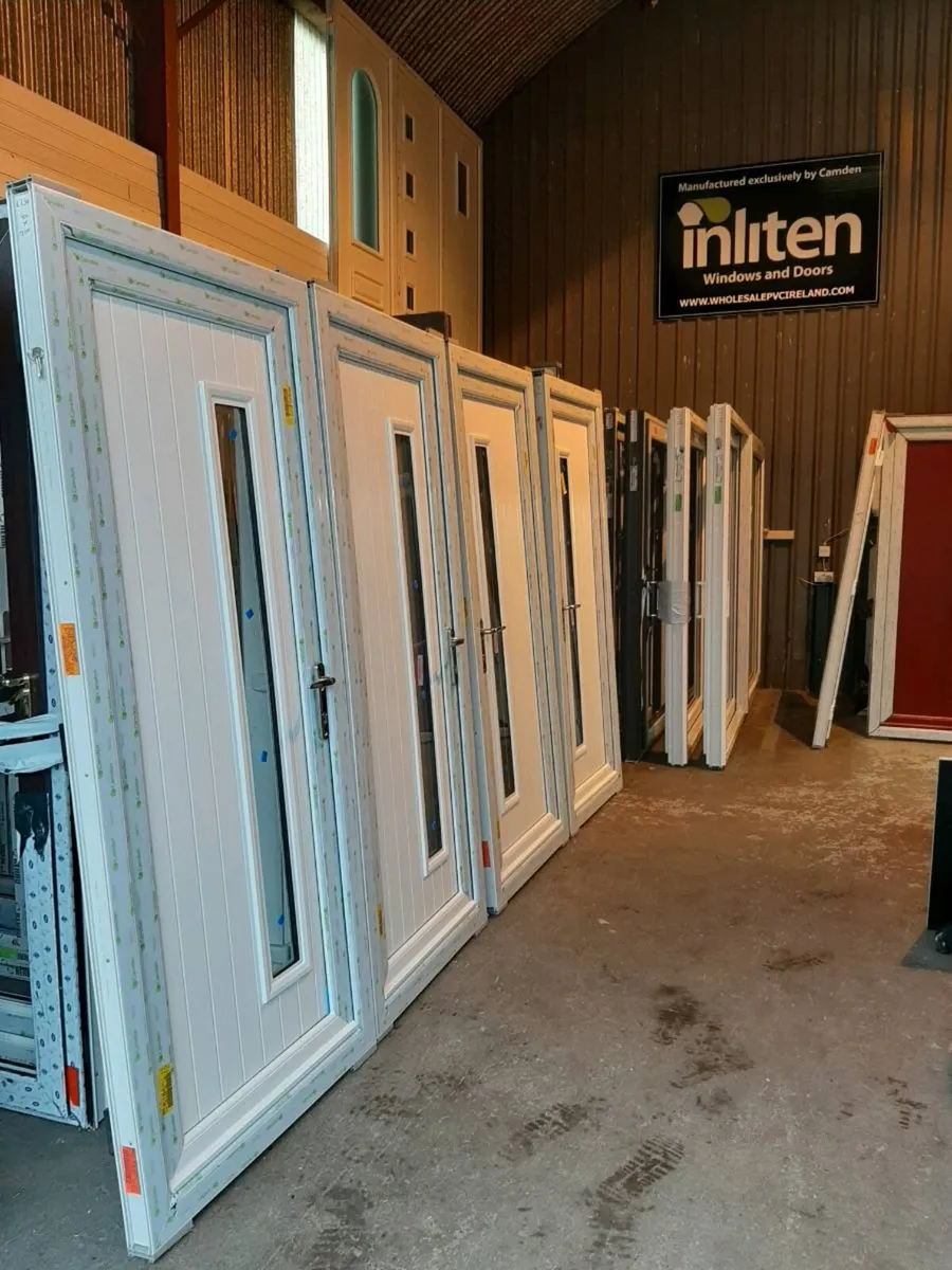 Pvc DOORS IN STOCK W23F6C1 WPVC LTD - Image 1