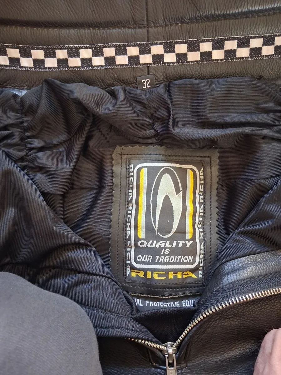 Motorbike leather pants - Image 2