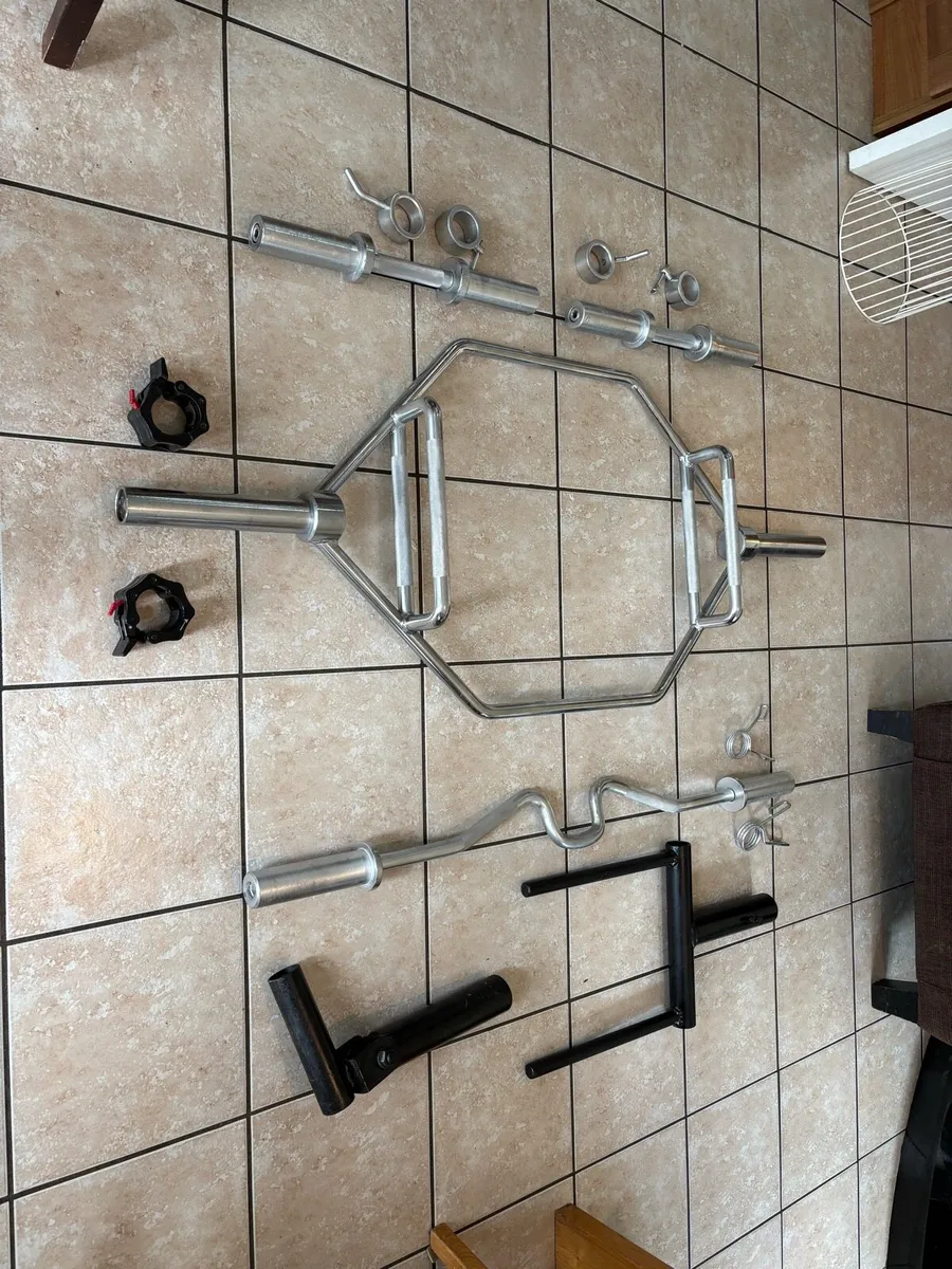 OLYMPIC BAR SET, VIKING PRESS, LANDMINE!! - Image 1