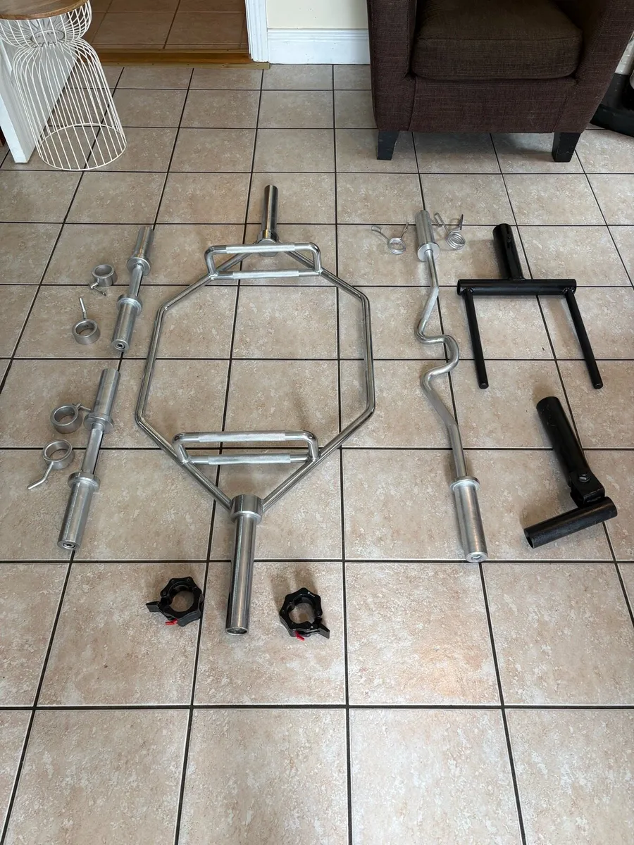 OLYMPIC BAR SET, VIKING PRESS, LANDMINE!! - Image 2