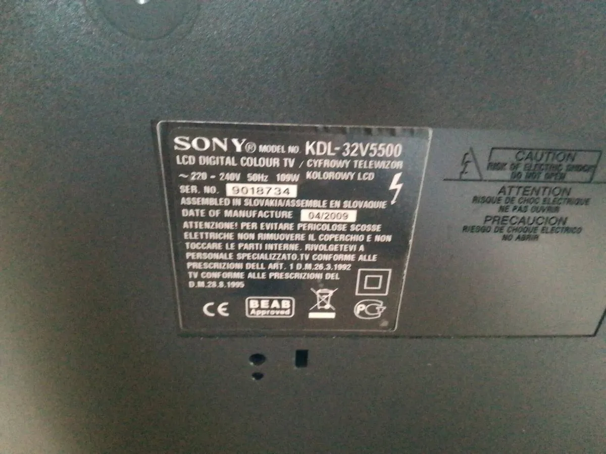 Sony TV for sale - Image 2