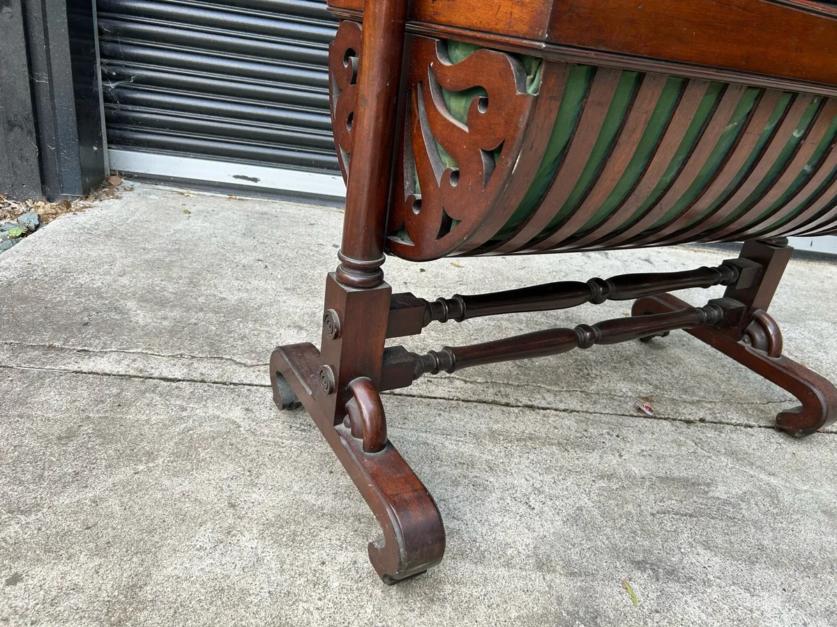 Antique Child’s Cot Cradle - Image 3