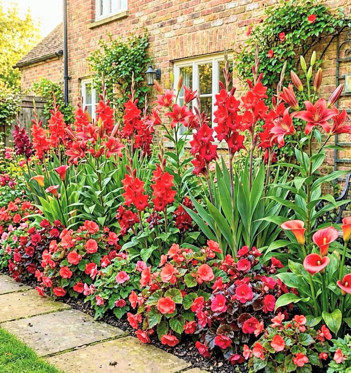9 Red Wine Summer Flower Collection