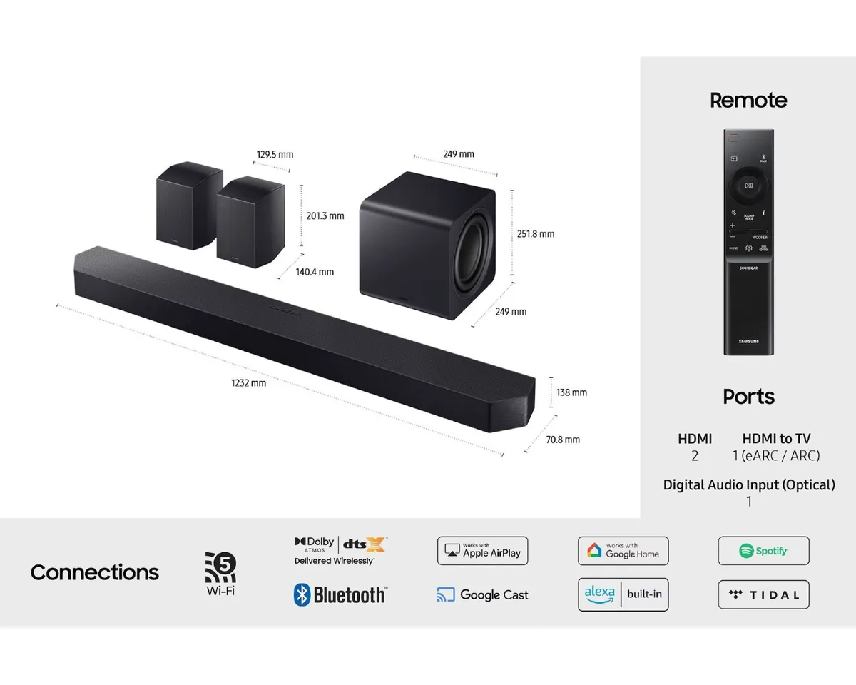 Samsung Q990F / Q995F Soundbar for sale - Image 1