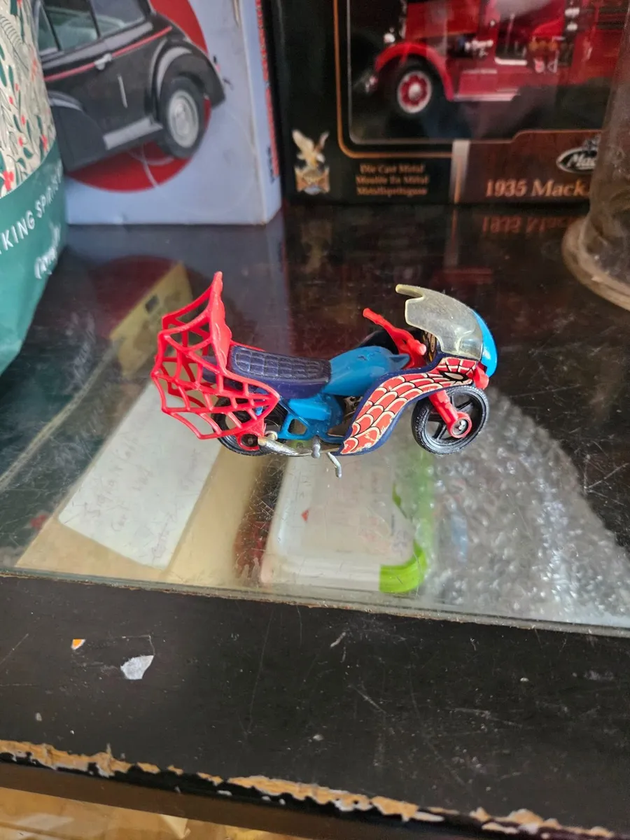 Corgi 1970's Spiderman Motorbike - Image 1