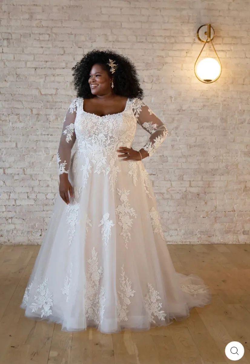 Wedding Dress UK 22 - Image 2