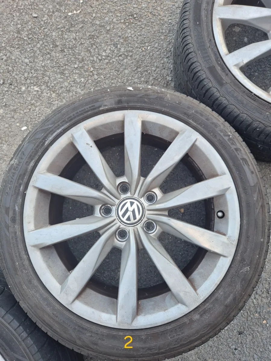 VW GOLF WHEELS AND TYRES - Image 3